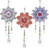 DIY Diamond Painting Suncatcher Wind Chime Pendant Double Sided Hanging Ornament Bedroom Window Decoration Pendant Handmade Gift