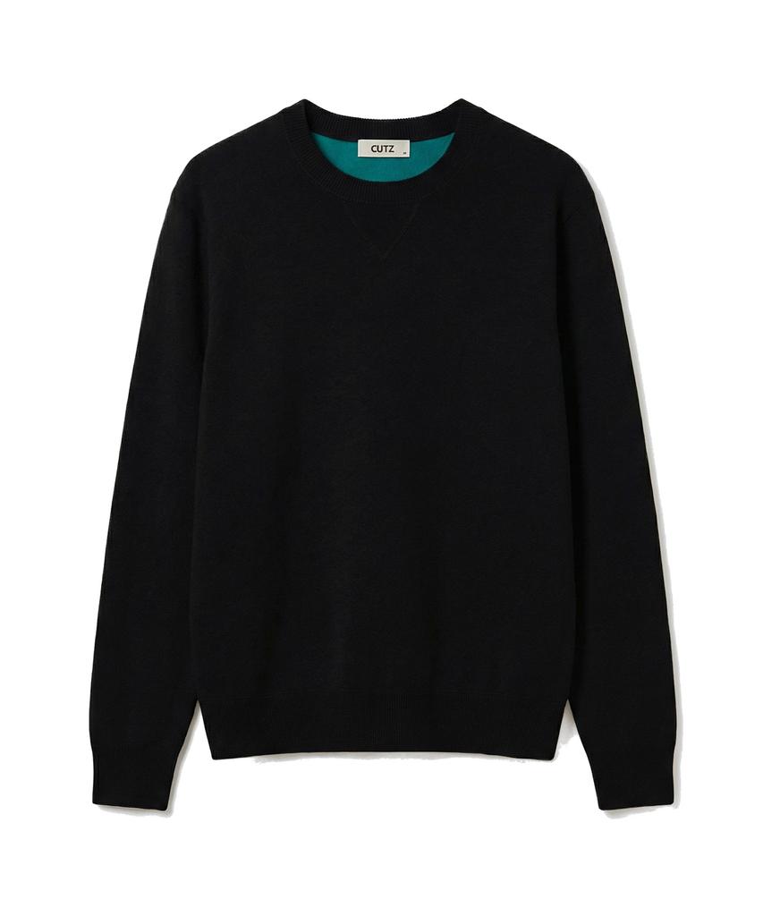 CUTZ Double-Weave Round Neck Knit - 2 Colors
