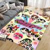 Powerpuff Girls Cute Area Rug, Powerpuff Girls Fan Cozy Carpet, Great Gift.chl
