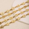 Unique Hollow Star Charm Chain Extender Fashion Jewelry Chain Stainless Steel Texture Perfect for Necklace and Styling
