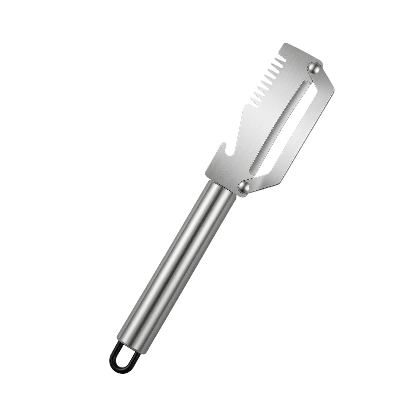 Stainless Vegetable Peeler and Cutter - Multi-Function Grater, Kitchen Gadget One Size