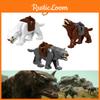 Small Particle Animal Series Building Blocks For Kids Tiger Polar Bear Dog Bear Elephant Deer Wolf Abs Plastic Material