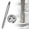 High Quality Replacement 12-28 UNF Tap Iron Right Hand Stainless Steel Steel 12-28 UNF Tap 68mm Cast Iron Copper