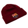 Barcelona FC Unisex Adult Knitted Turned Up Cuff Beanie