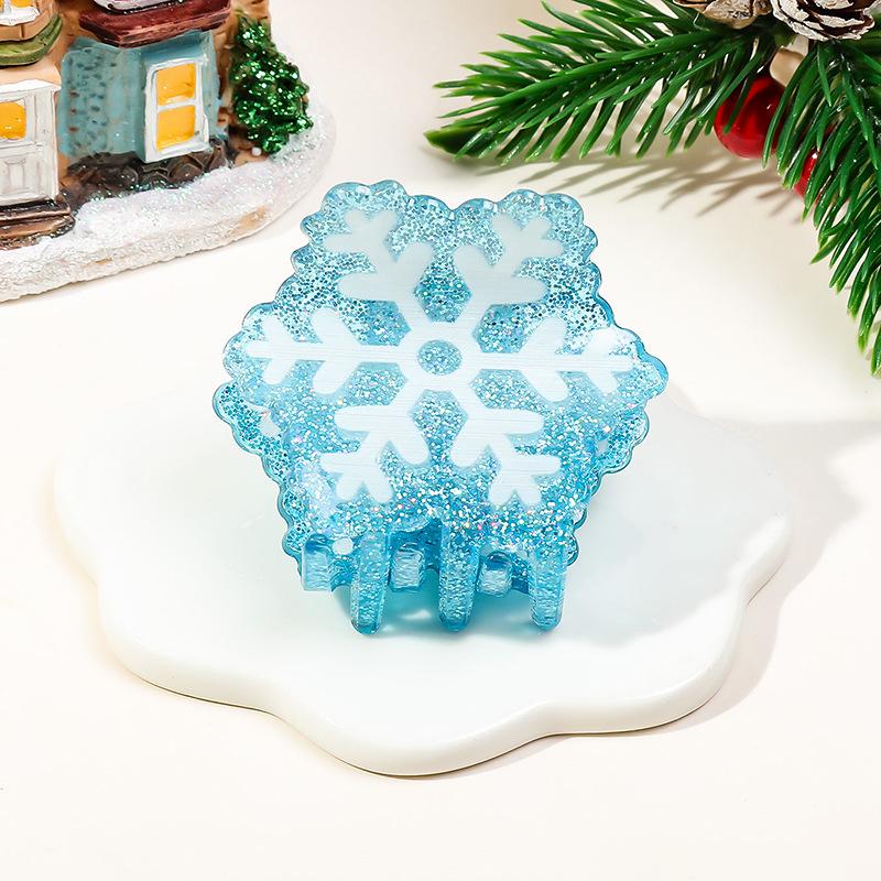 Bamboo Yao Jewelry Cute Shark Hair Clips for Women - Christmas Hair Accessories and Small Updo Claws