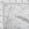 oneOone Cotton Flex Fabric Line Geometric Print Fabric BTY 40 Inch Wide