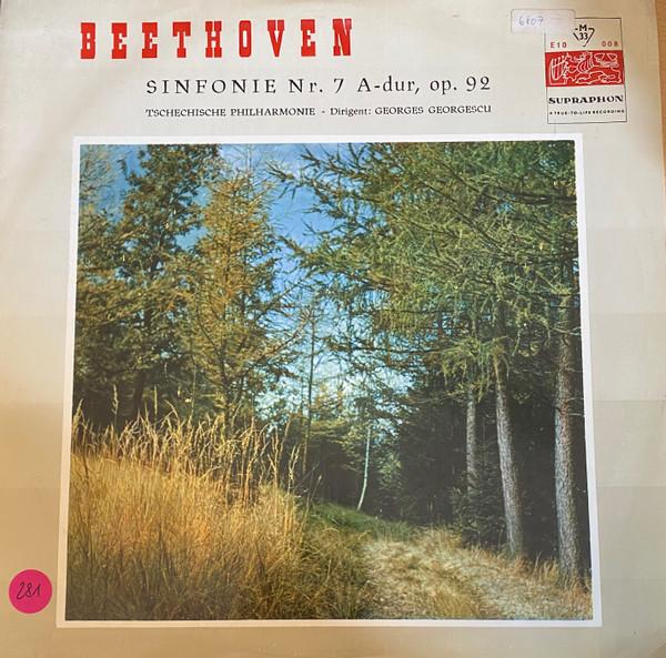 

LP Record LUDWIG VAN BEETHOVEN THE CZECH PH Sinfonie Nr.7 ADur Op.92 SUA100008 Supraphon Czech Repu Classical Used