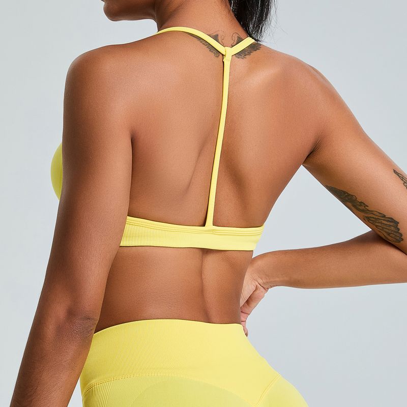 Fashion New Arrival Seamless Yoga Bra Women's I-Shaped Fitness Vest Beauty Back Exercise Underwear Running Quick-Drying Fitness