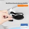 Car Sun Visor Glasses Holder Sunglasses Storage Eyeglasses Clip For BMW MINI Cooper Countryman Clubman R55 R56 R60 F55 Stickers