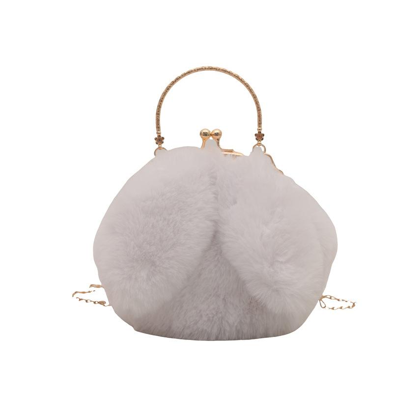 Popular Popular Plush Bag Women'S Autumn And Winter Texture Women'S Portable Plush Bag Chain Messenger Bag
