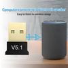 USB Bluetooth 5.1 Adapter Drahtloser Sender Empfänger Bluetooth Audio USB Adapter Dongle für PC Laptop Computer