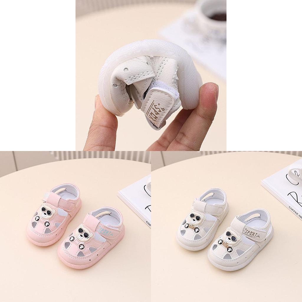 Summer Baby Shoes Soft Sole Sandals For Toddlers Boys Girls With Velcro Closure