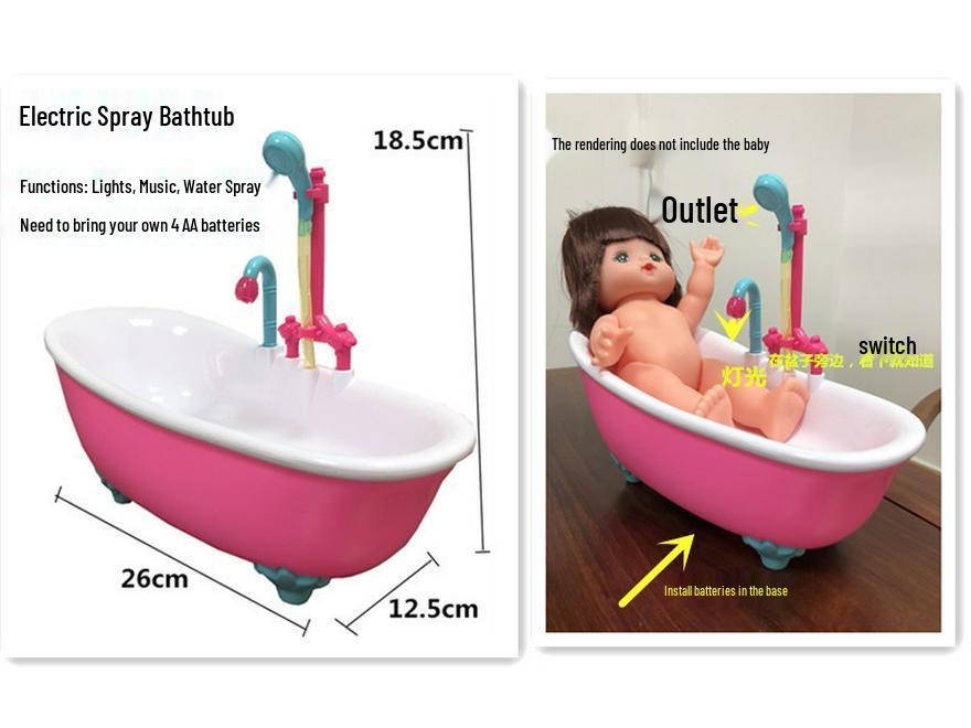 Milu Doll Outfit & Accessories Set: Naked Body, Costume, Tent, Stroller, Dining Chair, Pretend House, Girl Toy