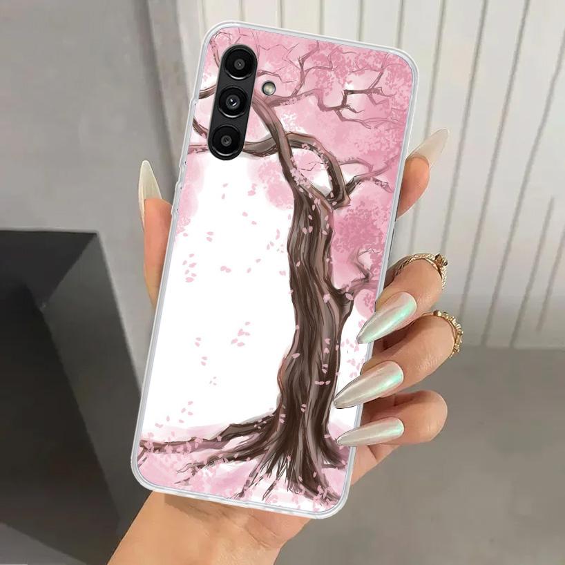 Cherry Blossom Tree Phone Case for Samsung Galaxy A16 A26 A36 A56 A15 A25 A35 A55 A14 A24 A34 A54 A13 A23 A33 A53 A05S A04S A03S