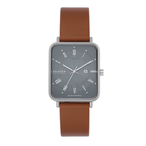 Skagen Ryle Solar Powered Watch SKW6847 Men's Brown