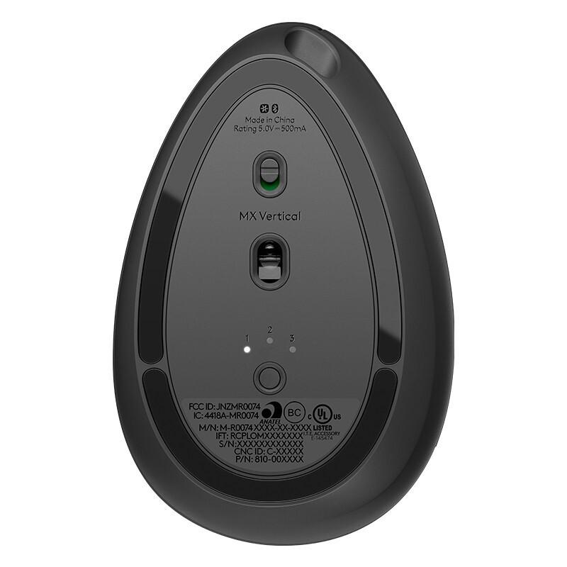 Logitech MX Vertical Wireless Ergonomic Mouse