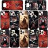 Phone Case for iPhone 17 15 16 Plus Xiaomi Poco X7 X6 F8 F7 C85 C75 C71 Redmi Note 14 12 11 13 Pro Max A4 14C 13C 15C Itachi Might Guy Narutos Coque