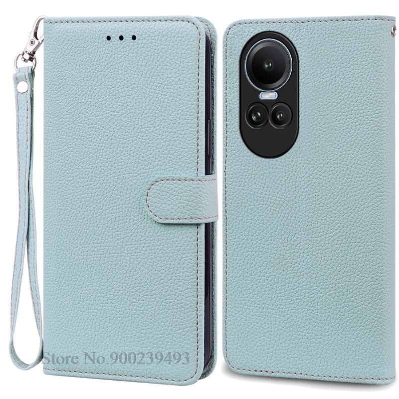 For OPPO Reno 10 5G Case Wallet Leather Flip Case For OPPO Reno 10 Pro 5G Case Phone Covers For Oppo Reno 10 Pro Plus Covers
