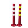 Thickened PU Warning Posts, Elastic Safety Barriers, Road Reflective Posts, Plastic Guardrails, Anti-Collision Barriers