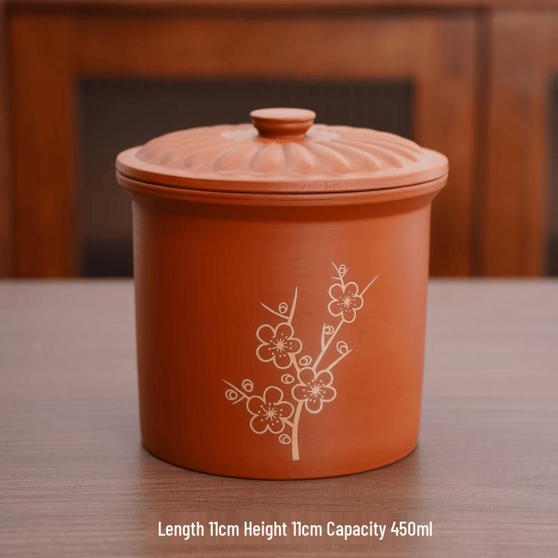 Zhishi Zisha Ceramic Double Boiler Stew Pot