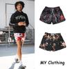 American Bktsqd Basketball Shorts Fashion Male Retro Trendy Mesh Quick-Dry Casual Below the Knee Short-Length Pants