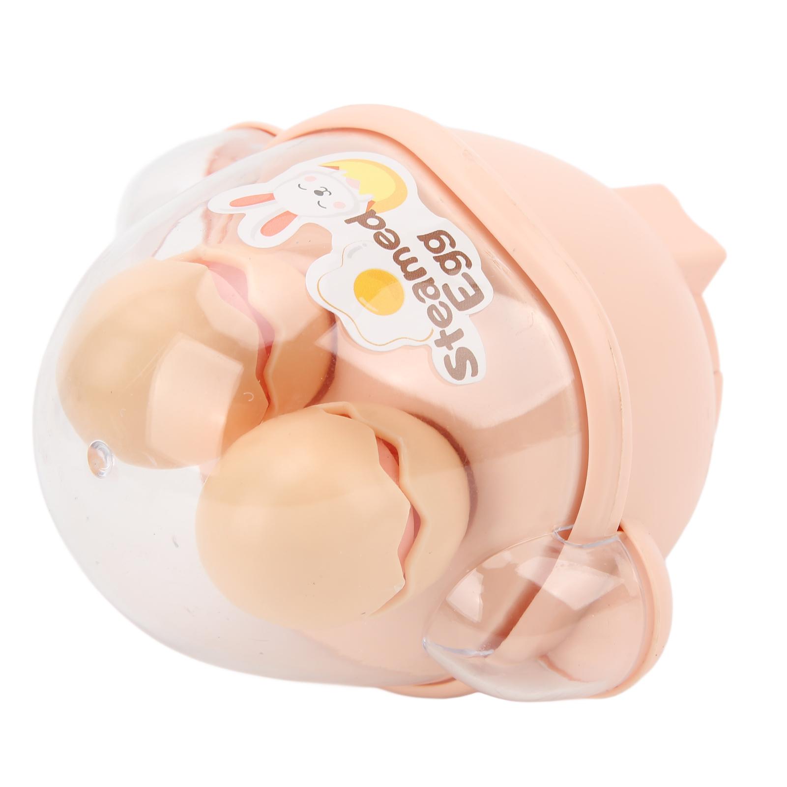 Portable Simulation Egg Steamer Household Multifunctional Role Playing Interactive Toy for 3+