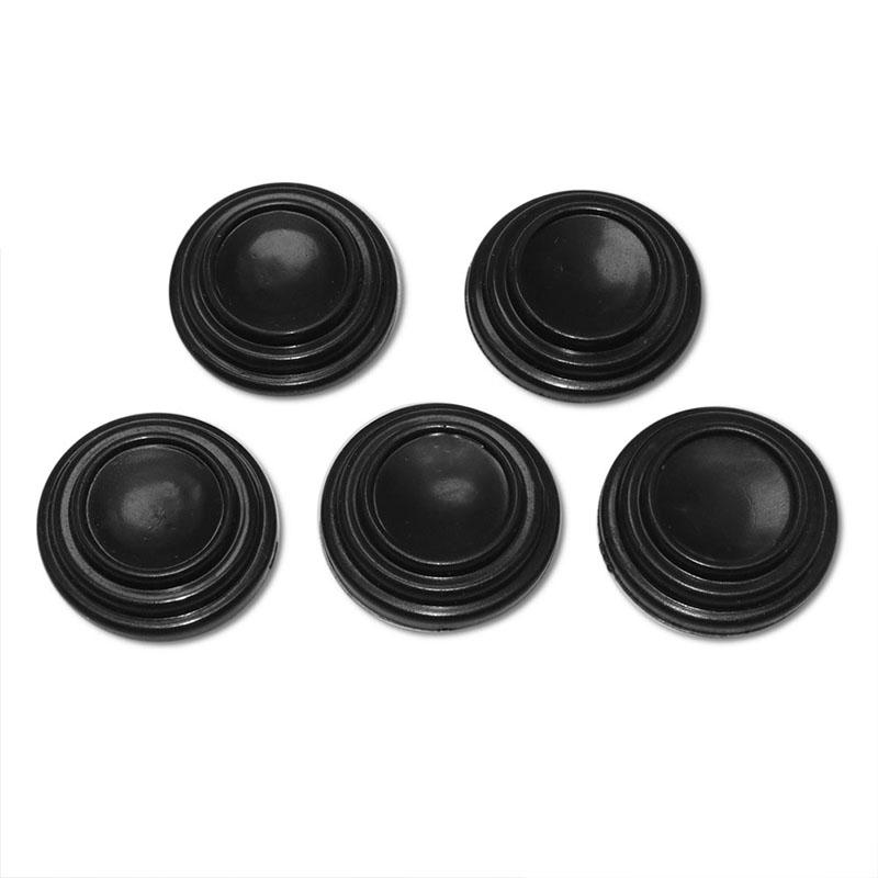 

5 шт. комплект прокладка амортизатора двери закрывание двери силиконовая прокладка защита бесшумный буфер паста прокладка автозапчасти анти-столкновения 5 Pcs