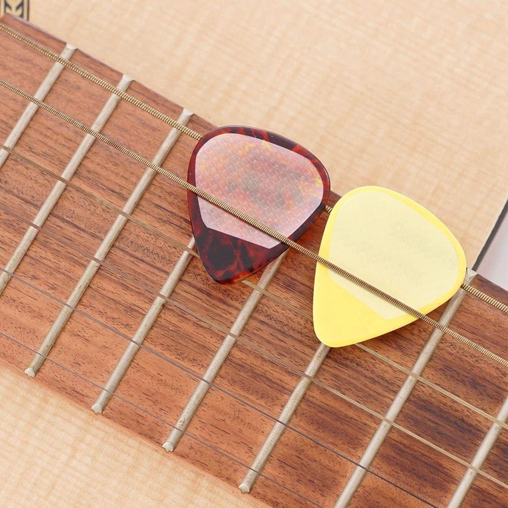 16/20 Stück Neue rutschfeste Gitarrenplektrum-Griffe Klebendes Silikon Silikon-Gitarrenplektrum Gitarrenzubehör Wiederverwendbare Gitarrenplektrum-Aufkleber