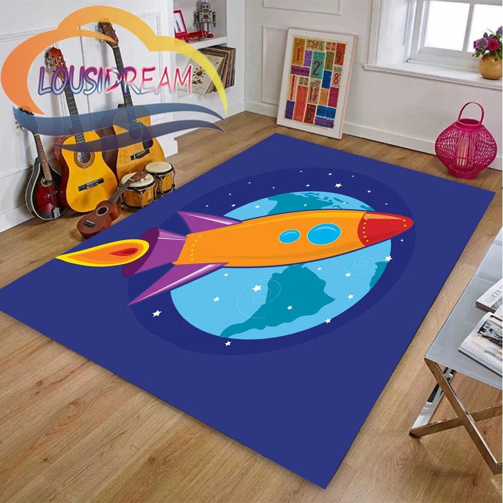 3D Pattern space universe  vector and many planets in galaxy-Popular Cushion In Europe  America Fashionable Carpet