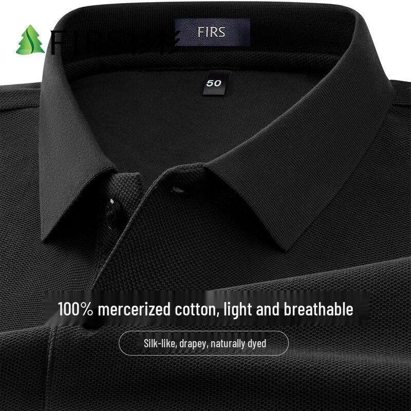 FIRS Men s 100% Cotton Mercerized Short-Sleeve Polo Shirt XL