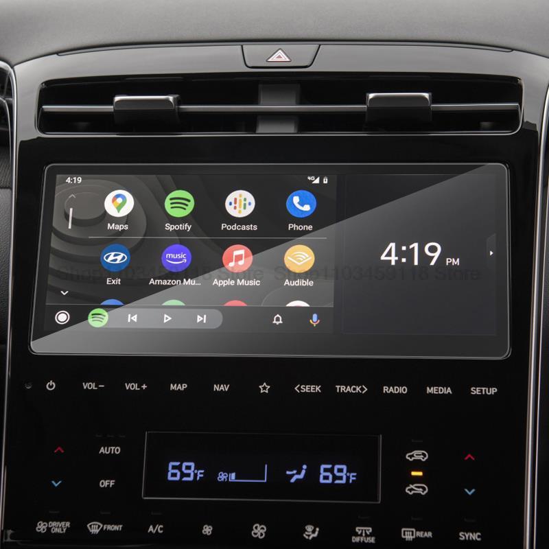 Tempered Glass screen Protectior Film For Hyundai Tucson NX4   10.25 Inch Interior Navigation Center Control Touchscreen
