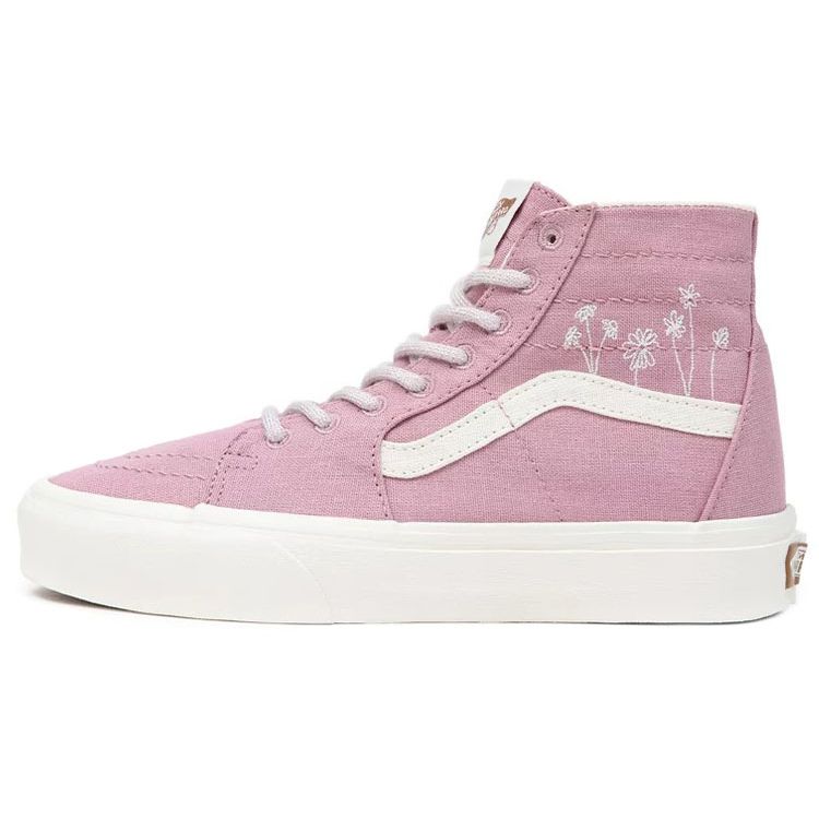 Vans Sk8-Hi Tapered High-Top Casual Skate Shoes Unisex Sneakers Pink White VN0A5KRUBD5
