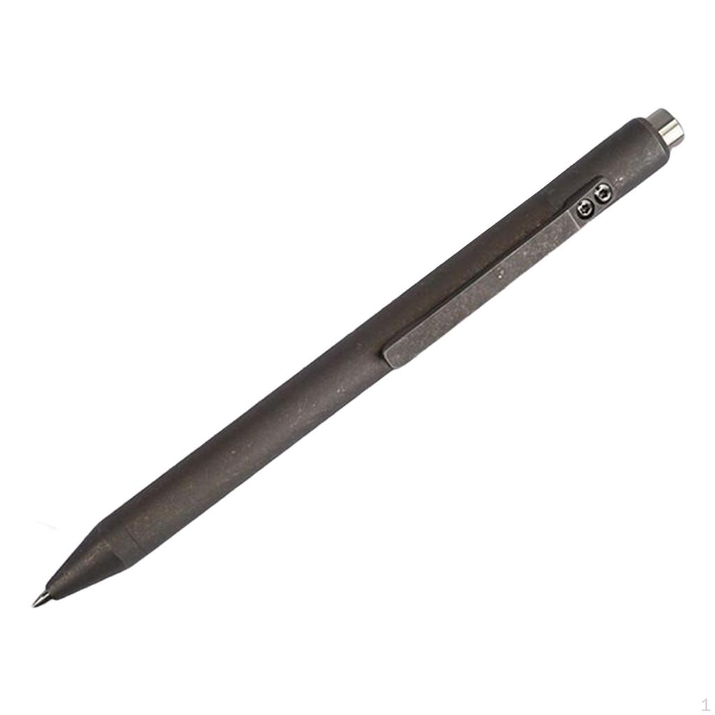 Titanium Alloy Bolt Action Pen for Smooth Writing Experience