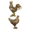 Chicken Tea Pet Vintage Style Sculpture for Household Centerpieces Office
