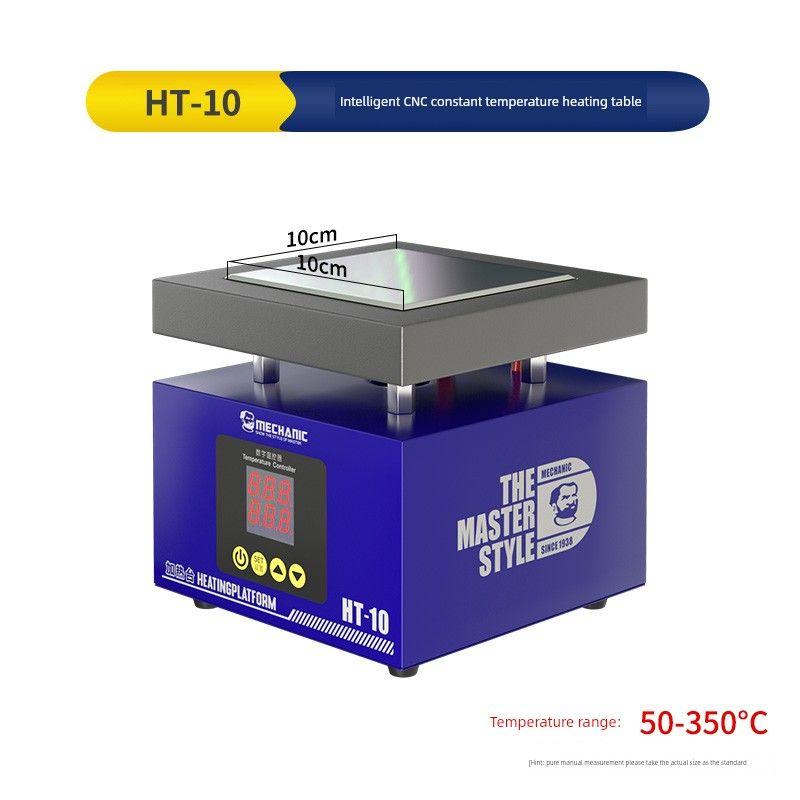 

Heating Units Aluminum Plate Adjustable Temperature Platform Mobile Phone Screen Removal Welding Rework Station Heating Soldering Station Ix5 HT-10 heating table [100x 100mm]]