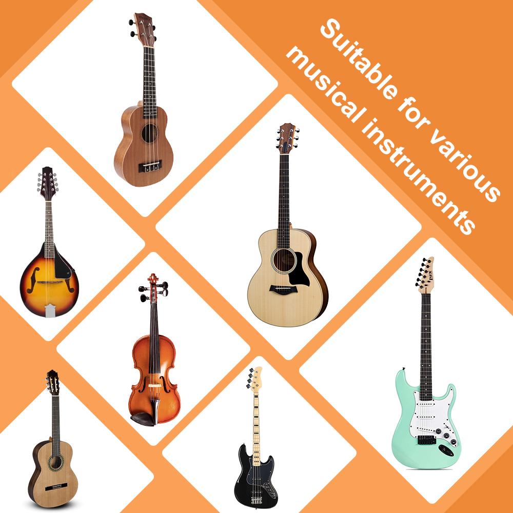 Foldable MetaL Guitar Stand Universal for Holder for Acoustic/Electric Guitar Ukulele Violin Banjo