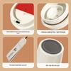 TOMIC Portable Ceramic Lined Insulated Coffee Cup