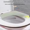 Universal Hygienic Toilet Seat Cushion: All-Season Soft Cover Pad