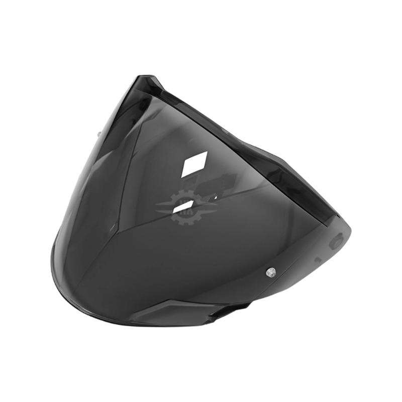 Helmet Visors Lens For OF618 Motorcycle Helmets Featuring High Transparency Anti Fog Coating And Easy Installation