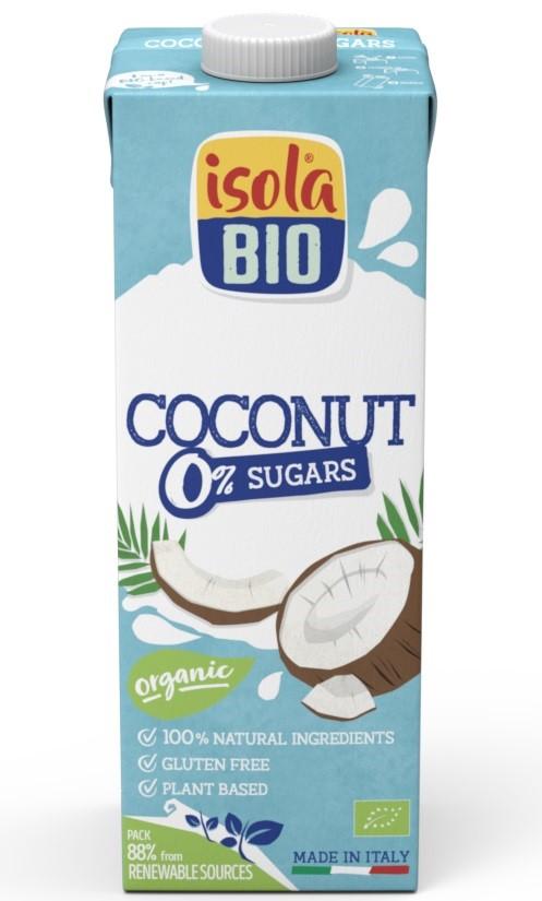 ISOLA Organic Coconut Drink, Sugar-free, Gluten-free