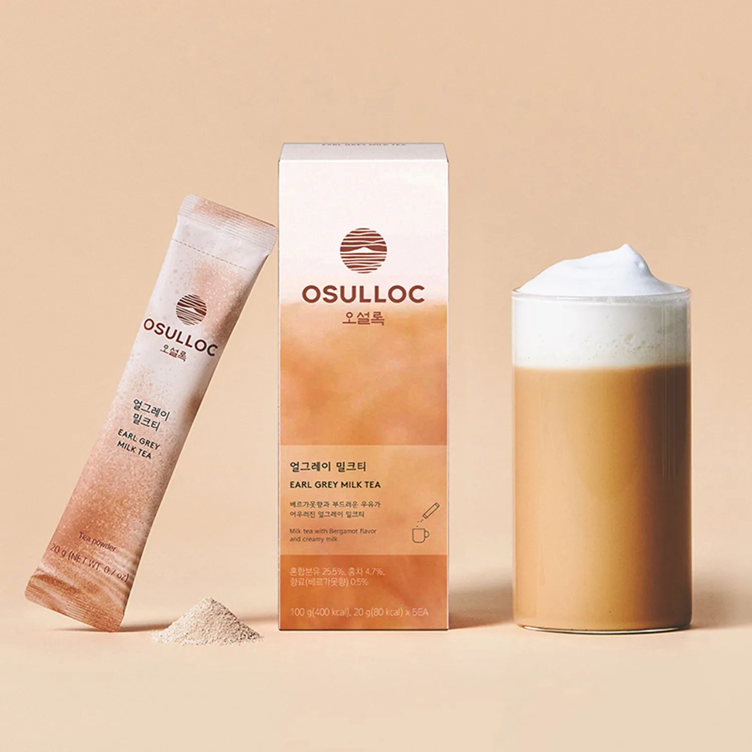 OSULLOC Earl Grey Milk Tea 5ea*2box Milk Tea 5ea*2box