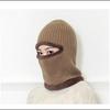Samt, Verdickt, Winddichte Mütze, Thermomütze, Ohrenschutzmütze, Fahrradmütze, Overall, Strickmütze, Überziehmütze, Mütze mit Maske