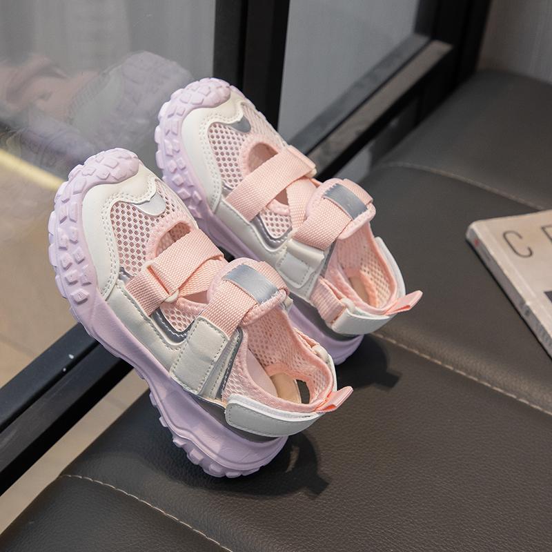 Children's Fashion Breathable Velcro Headband Sports Casual Shoes Frame Outdoor Sandals Beach Shoes Children's Shoes Water Shoes