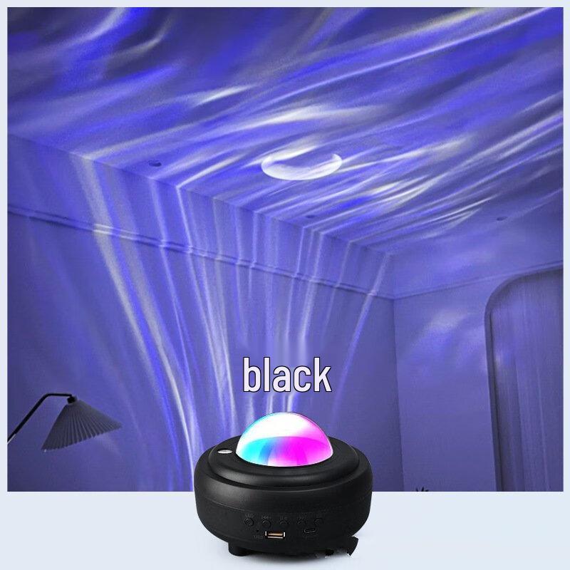 Pailide Starry Sky Aurora Bluetooth Speaker Night Light