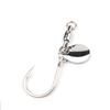 Stainless Steel Single Hook Mackerel Spinner with Bearing Swivel for Sea Fishing