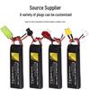 7.4V 2000mAh High Discharge Lithium Battery for Electric Soft Bullet Toy Guns
