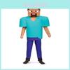 Halloweenový kostým Minecraft Creeper pro děti, 3dílná cosplay sada
