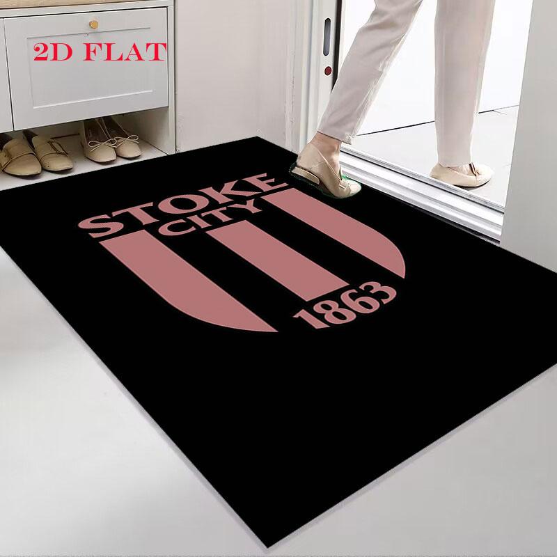 STO Logo Poster Carpet Rug for Living Room Bedroom Home Sofa Decoration,Kids Play Nonslip Floor Mat