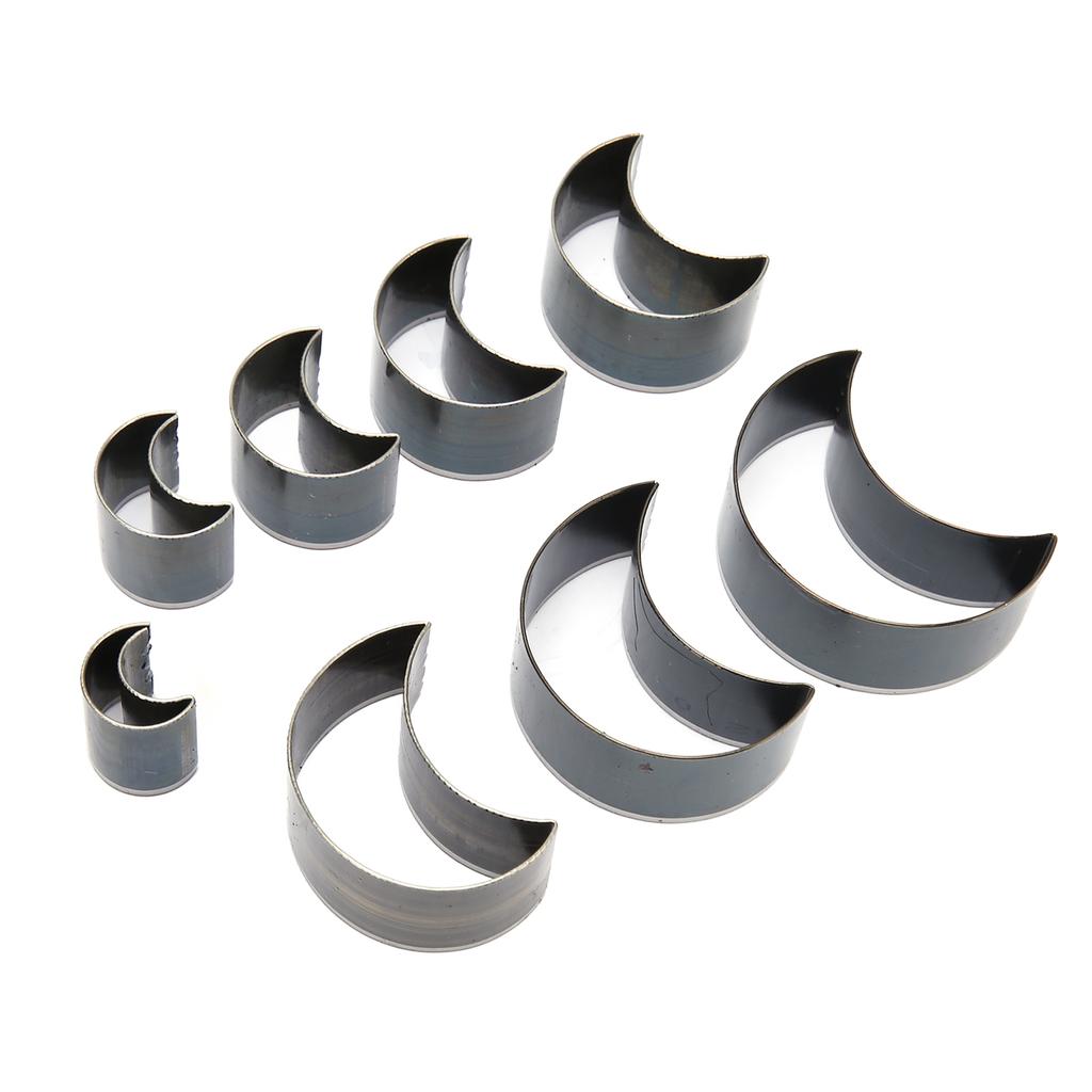 8Pcs Leather Die Cutter Leather Craft Punch Cutting Dies High Carbon Steel for Working