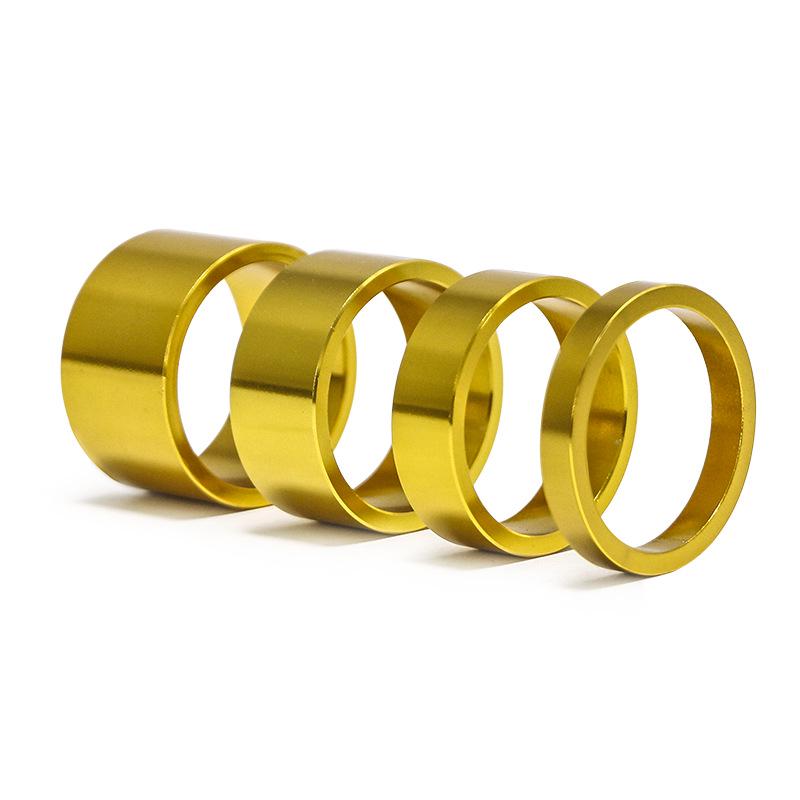 Bicycle Front Fork Aluminum Gasket Set - Color Variety and Head Gaskets Included